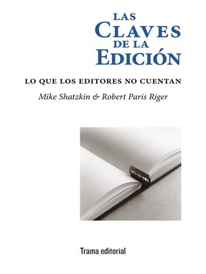cover image of Las claves de la edición